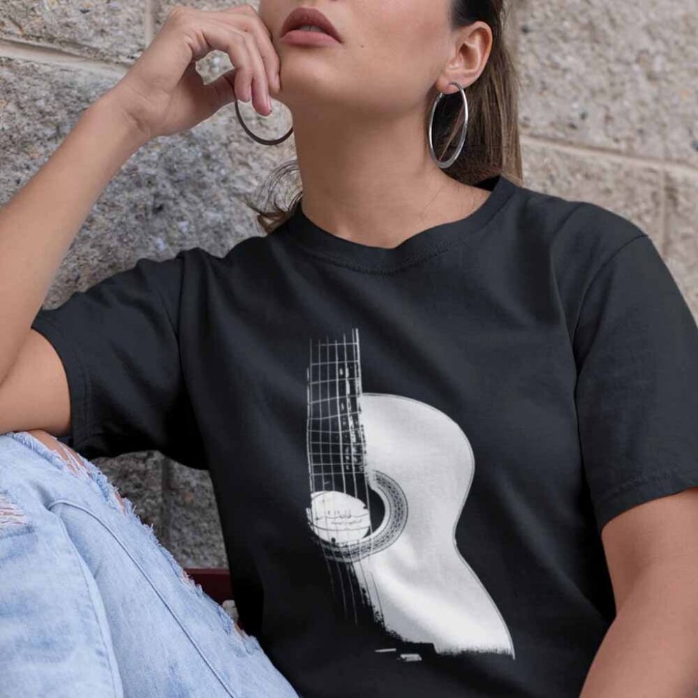 Acoustic Guitar Music T-Shirt